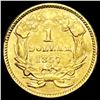 Image 2 : 1857 Rare Gold Dollar UNCIRCULATED