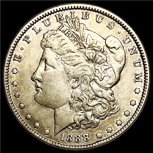 1888 Morgan Silver Dollar NEARLY UNCIRCULATED