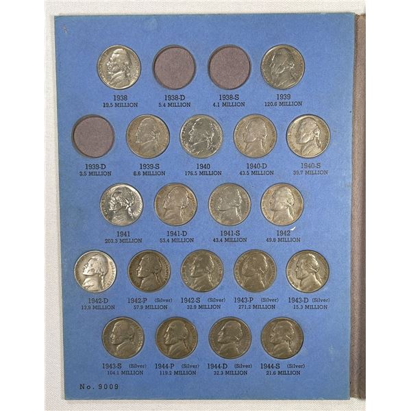 1938-1961 Jefferson Nickel Book (58) -