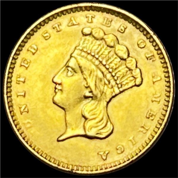 1856 Rare Gold Dollar UNCIRCULATED