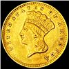 Image 1 : 1856 Rare Gold Dollar - HIGH GRADE