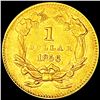 Image 2 : 1856 Rare Gold Dollar - HIGH GRADE
