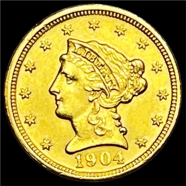 1904 $2.50 Gold Quarter Eagle UNCIRCULATED