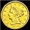 Image 1 : 1904 $2.50 Gold Quarter Eagle UNCIRCULATED