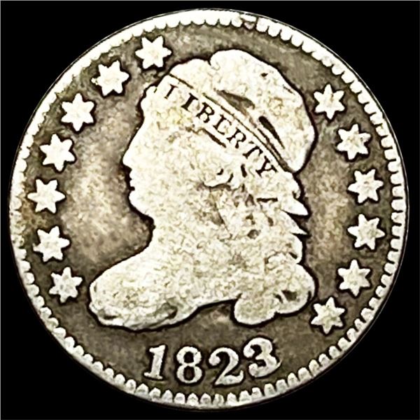 1823 Capped Bust Dime NICELY CIRCULATED