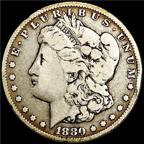 1880-CC Rev 78 Morgan Silver Dollar NICELY