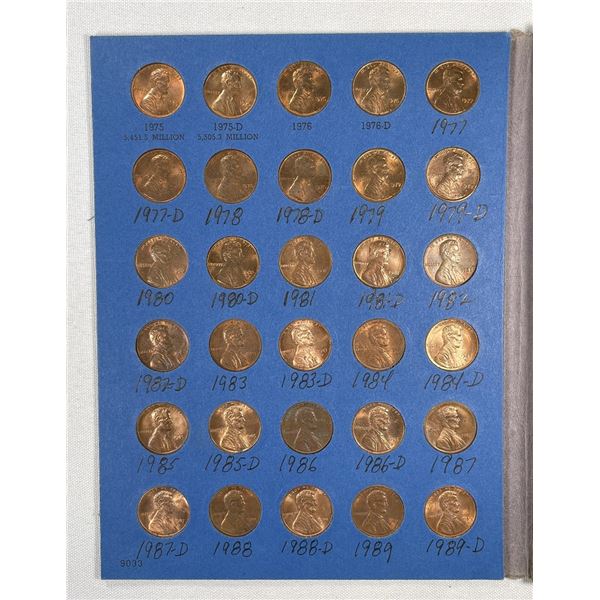 1975-2018 Lincoln Cent Book (80) -