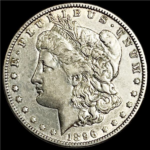 1896-O Morgan Silver Dollar NEARLY UNCIRCULATED