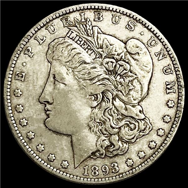 1893-O Morgan Silver Dollar NEARLY UNCIRCULATED