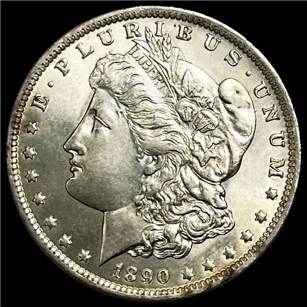 1890-O Morgan Silver Dollar CLOSELY UNCIRCULATED