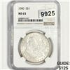 Image 1 : 1900 Morgan Silver Dollar NGC-MS63