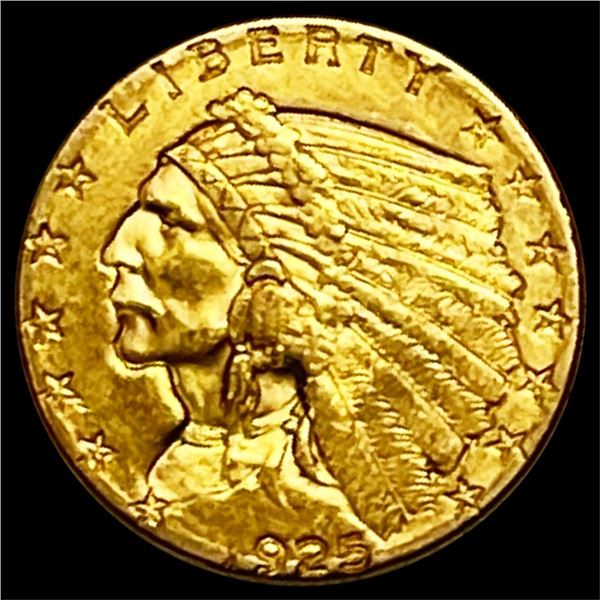 1925-D $2.50 Gold Quarter Eagle NICELY CIRCULATED