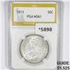 Image 1 : 1813 Capped Bust Half Dollar PGA-MS61