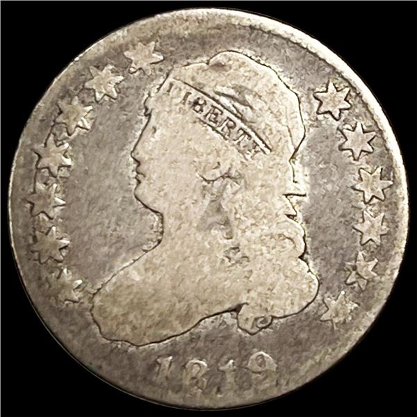 1819 Capped Bust Quarter NICELY CIRCULATED