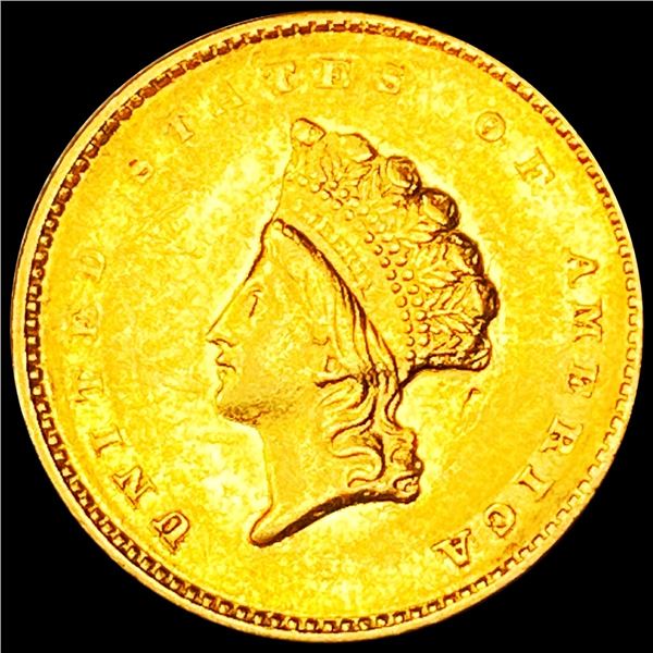 1855 Rare Gold Dollar - HIGH GRADE