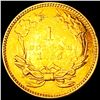 Image 2 : 1855 Rare Gold Dollar - HIGH GRADE