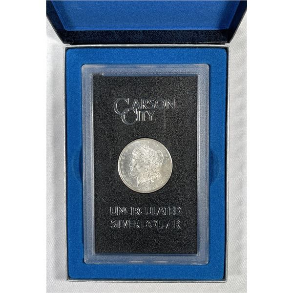 1878-CC Morgan Silver Dollar -BU GSA w/ Cert.