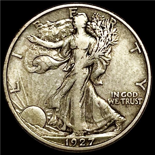 1927-S Walking Liberty Half Dollar ABOUT UNC