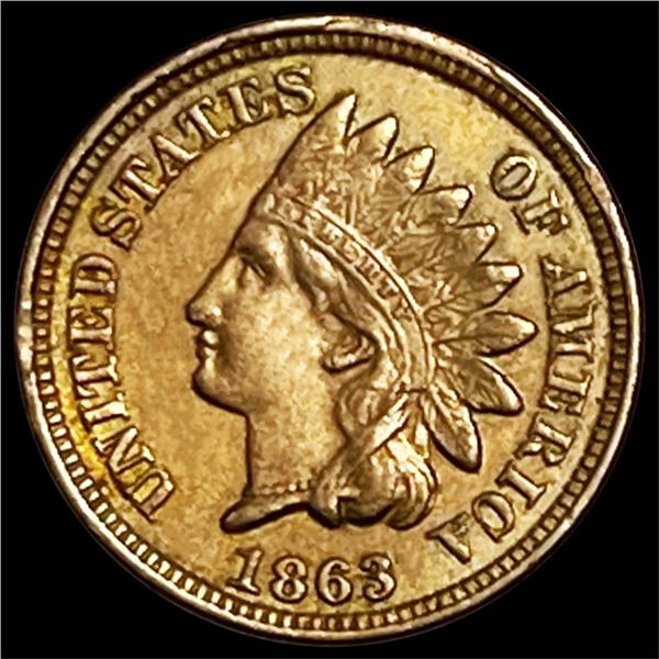 1863 Indian Head Cent UNCIRCULATED