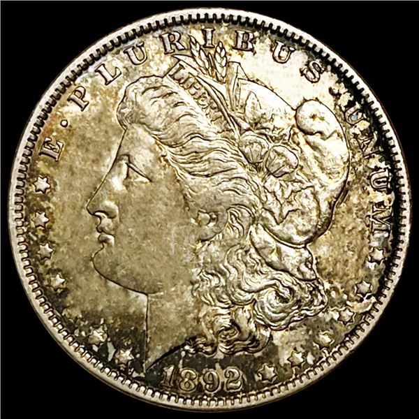 1892-O Morgan Silver Dollar NEARLY UNCIRCULATED