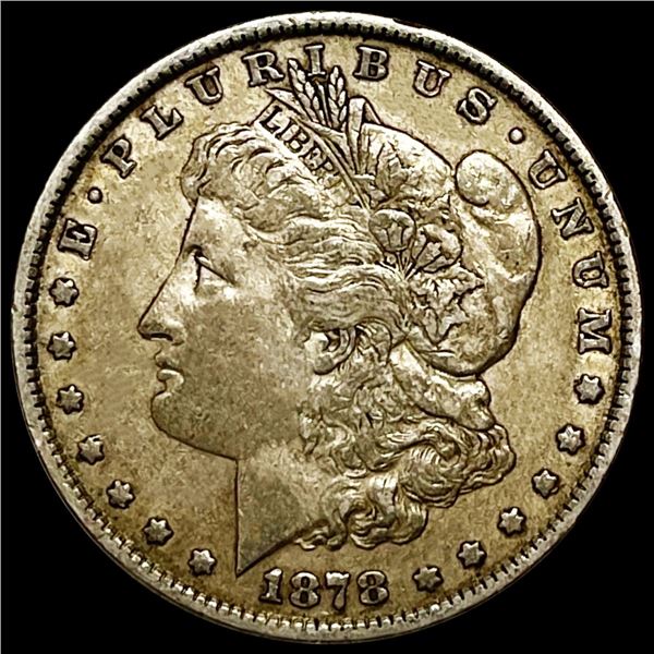 1878 Rev 79 Morgan Silver Dollar NEARLY UNC