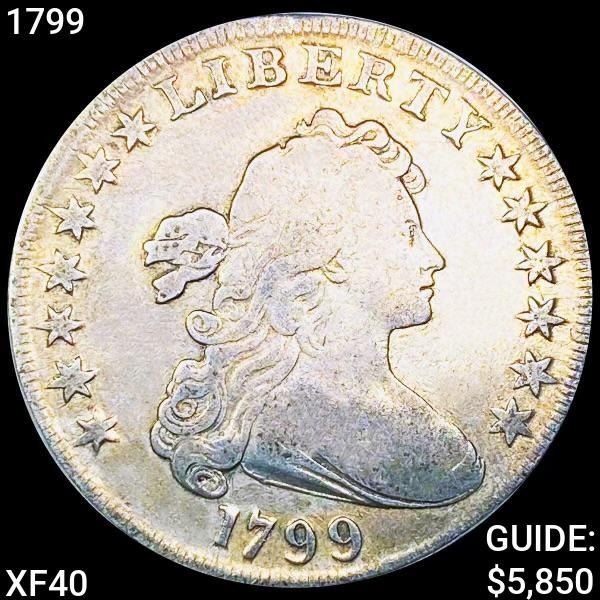 1799 Draped Bust Dollar LIGHTLY CIRC
