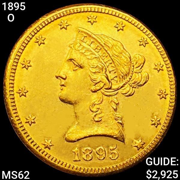 1895-O $10 Gold Eagle UNCIRCULATED