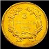 Image 2 : 1879 $3 Gold Piece UNCIRCULATED