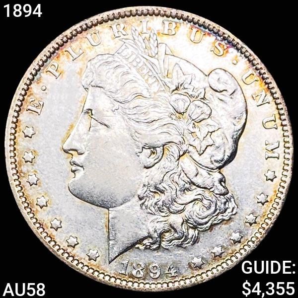 1894 Morgan Silver Dollar CHOICE AU