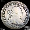 Image 1 : 1799 Draped Bust Dollar LIGHTLY CIRCULATED