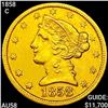 Image 1 : 1858-C $5 Gold Half Eagle CHOICE AU