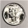 Image 3 : Semi-Key Dates Mercury Dime Roll (45) -