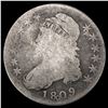 Image 1 : 1809 Capped Bust Half Dollar NICELY CIRCULATED