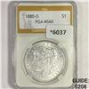 Image 1 : 1880-O Morgan Silver Dollar PGA-MS60