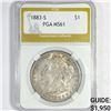 Image 1 : 1883-S Morgan Silver Dollar PGA-MS61