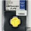 Image 1 : 2016-W 25C 1/4 oz American Gold Eagle NGC-SP70