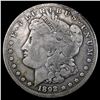 Image 1 : 1892-CC Morgan Silver Dollar NICELY CIRCULATED