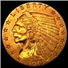 Image 1 : 1813 $2.50 Gold Quarter Eagle UNCIRCULATED