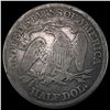 Image 2 : 1869 Seated Liberty Half Dollar NICELY CIRCULATED