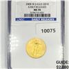 Image 1 : 2008-W $10 1/4 oz American Gold Eagle NGC-MS70