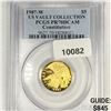 Image 1 : 1987-W $5 1/10 oz American Gold Eagle PCGS-PR70