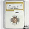 Image 1 : 1955 Wheat Cent PGA-MS66 RB, DDO