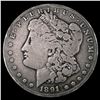 Image 1 : 1891-CC Morgan Silver Dollar NICELY CIRCULATED