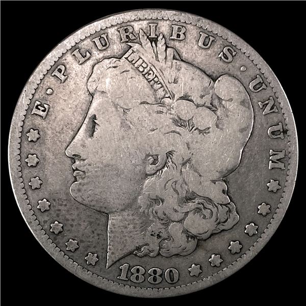 1880-CC Rev 78 Morgan Silver Dollar NICELY CIRC