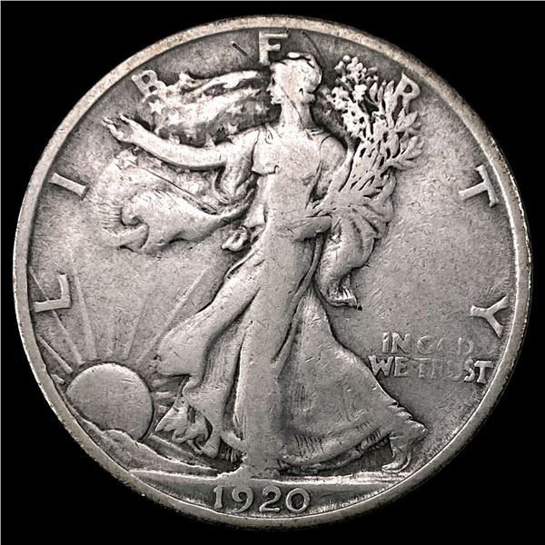 1920-S Walking Liberty Half Dollar NICELY CIRC