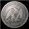 Image 2 : 1855 Arrows Seated Liberty Half Dollar NICELY