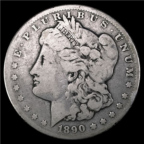 1890-CC Morgan Silver Dollar NICELY CIRCULATED