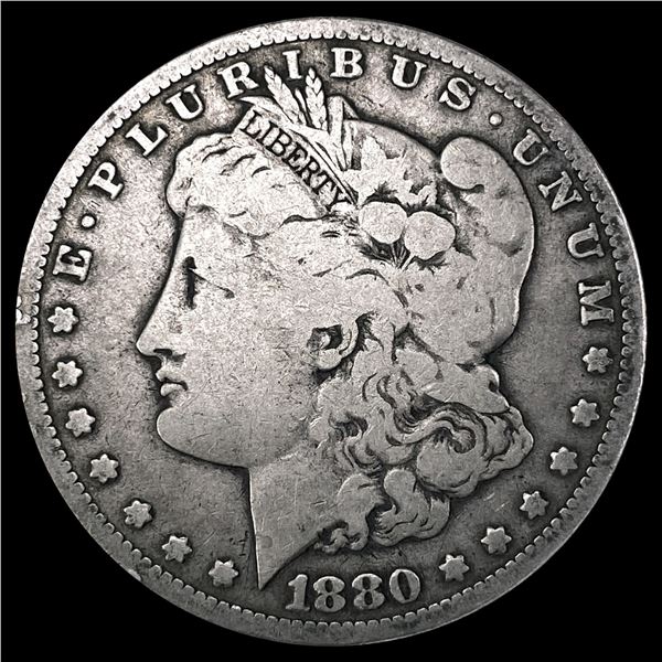 1880-CC Rev 78 Morgan Silver Dollar NICELY