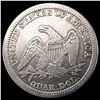 Image 2 : 1854 Arrows Seated Liberty Quarter ABOUT UNC