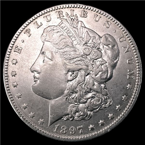 1897-O Morgan Silver Dollar CLOSELY UNCIRCULATED